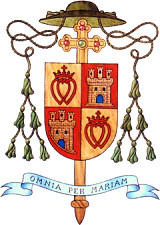 Герб Єпископа Альфонсо де Галаррета